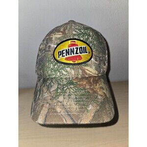 PENNZOIL REALTREE CAMO HAT NWT